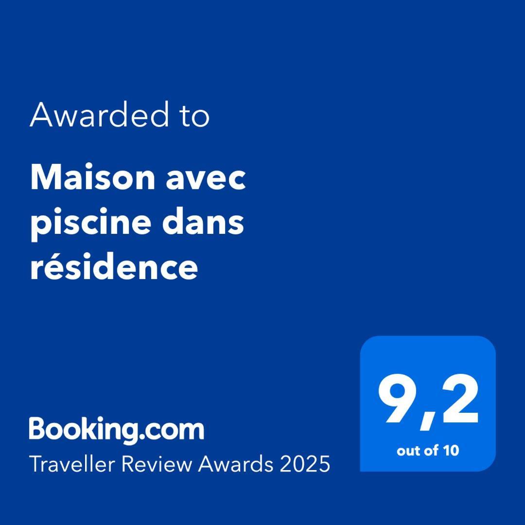 Maison Avec Piscine Dans Residence Gréoux-les-Bains Extérieur photo